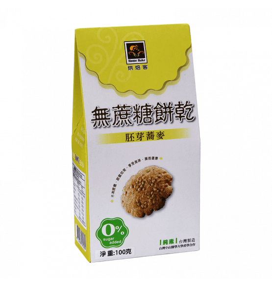 DiHaNi 無蔗糖餅乾-胚芽蕎麥(純素)(台灣)100g