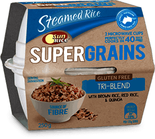 「陽光牌」超級穀物系列即食糙米飯 -【糙米+ 紅米 + 紅藜麥】