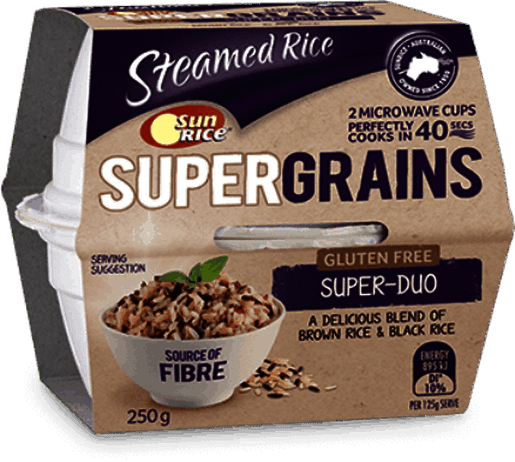 「陽光牌」超級穀物系列即食糙米飯 -【糙米+ 紫莓香米】
