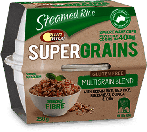 「陽光牌」超級穀物系列即食糙米飯 -【糙米+紅米+蕎麥+藜麥+奇亞籽】
