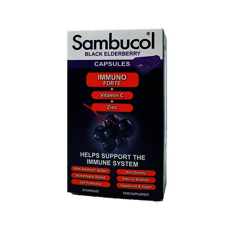 Sambucol 黑接骨木果免疫強化膠囊 (30粒)