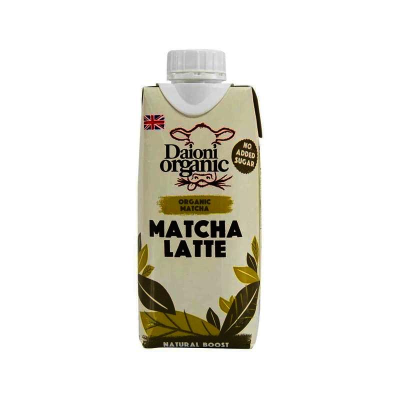 Daioni UHT 有機抹茶牛奶咖啡 (330ml)