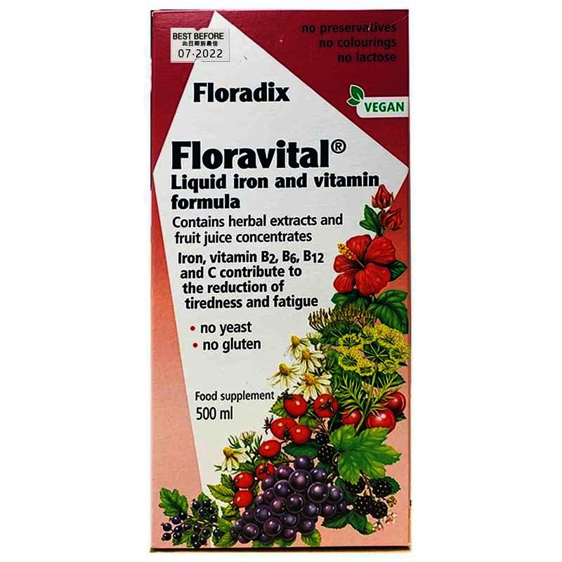 Floradix 草本液體鐵配方 (500ml)