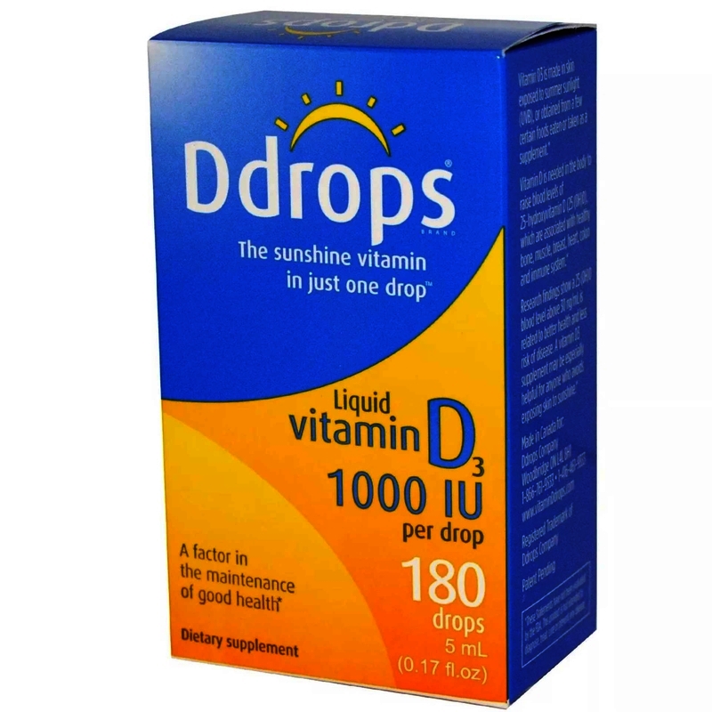 DDrops 成人維他命D滴劑1000IU 5ml